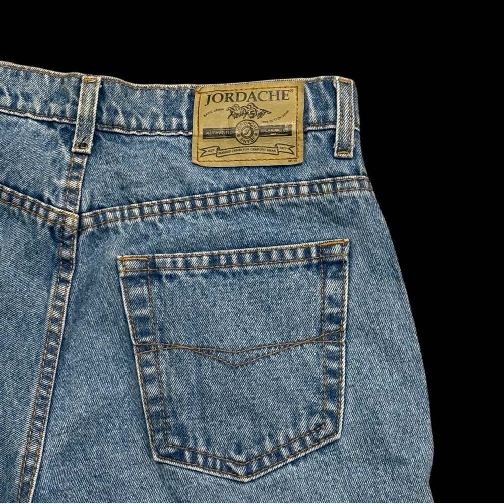 Vintage 90s Y2K Jordache Jeans Size 11/12 Light Wash High Waist Bootcut EUC #74 - Picture 7 of 13